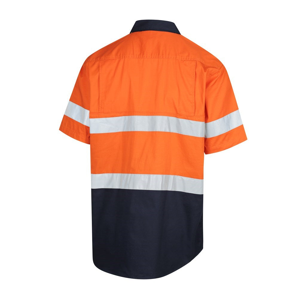Hi Vis Lightweight Short Sleeve Taped Shirt - 2 Colour Options in Various Sizes