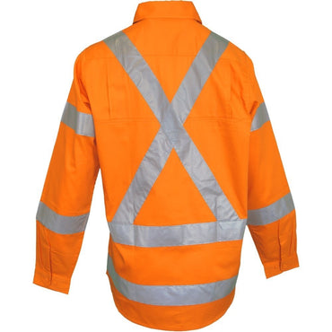 Hi-Vis Womens Lightweight NSW Rail Taped Shirt - Various Sizes