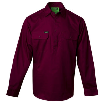 Flinders Lightweight Half Closed Country Shirt- 3 Colour Options in Various Sizes