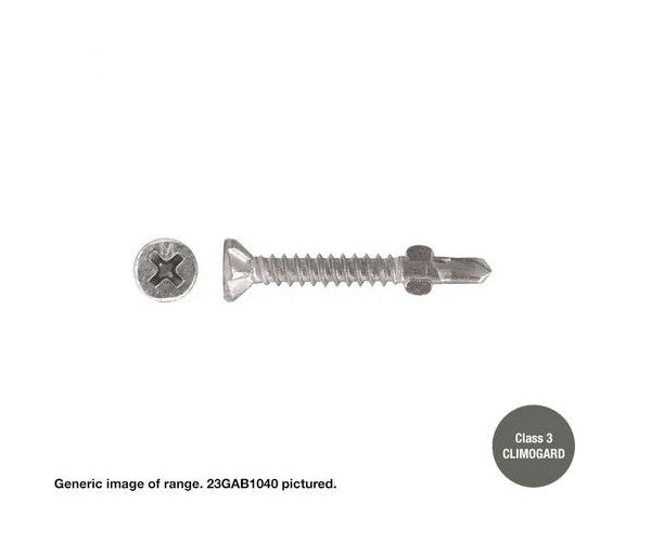 Macsim Self Drilling Wing-Tip Decking Screws Galvanised - Various Sizes, Drive and Quantities