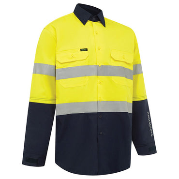 Hi Vis Armadura Cut Protection Long Sleeve Taped Shirt - 2 Colour Options in Various Sizes