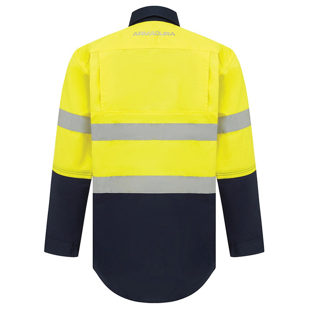Hi Vis Armadura Cut Protection Long Sleeve Taped Shirt - 2 Colour Options in Various Sizes