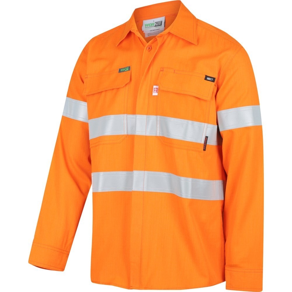 Parvotex PPE1 FR Inherent 180Gsm Ripstop Lightweight Taped Shirt 2 colour options in various sizes