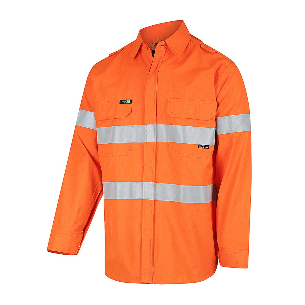 FLAREX PPE1 FR Inherent 155gsm Lightweight Taped Shirt - 3 Colour Options in Various Sizes