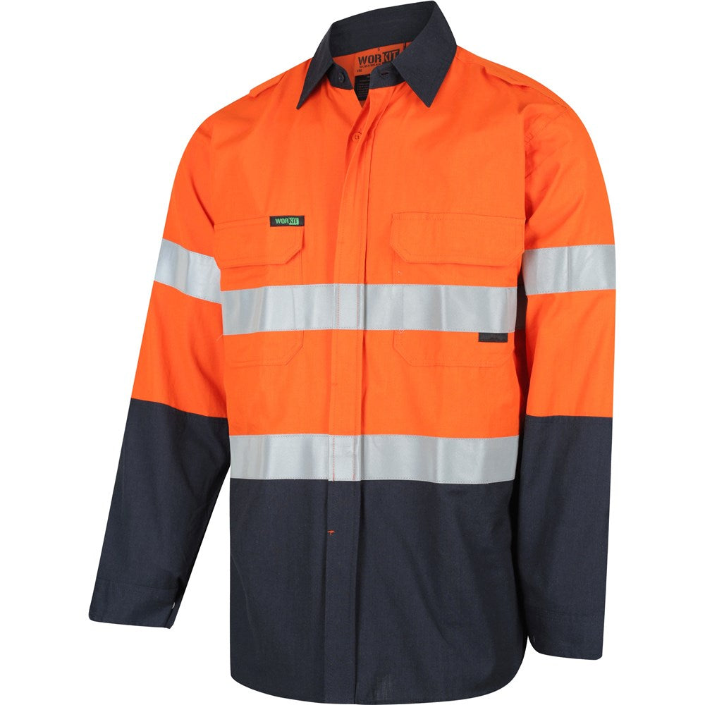 FLAREX PPE2 FR Inherent 190gsm Taped Shirt - 2 Colour Options in Various Sizes
