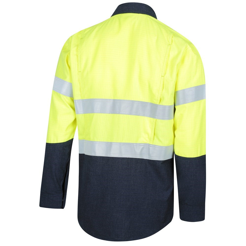 FLAREX RipStop PPE1 Flame Resistant Inherent 155gsm Lightweight Taped Shirt - 3 Colour Options in Various Sizes