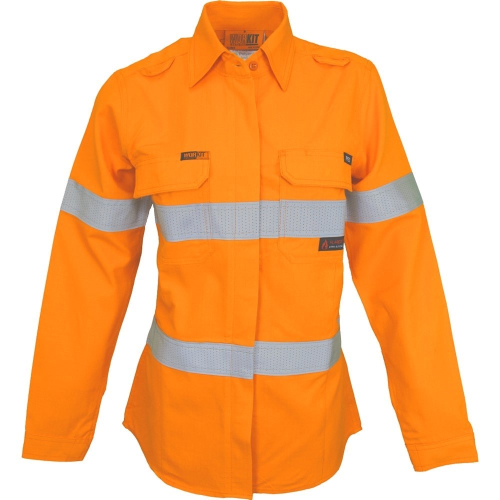 Womens FLAREX RIPSTOP PPE2 FR Inherent 197gsm Taped Shirt - Various Sizes