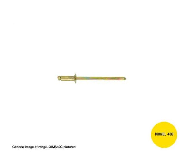 Monel / Steel Countersunk Head Rivets - Various Sizes and Box Quantities