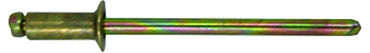 Monel / Steel Countersunk Head Rivets - max grip x diameter x box quantity