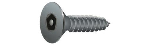 Pentaforce Countersunk Self Tapping 304 Stainless Steel Screw - Box of 100 Various Gauges and Lengths