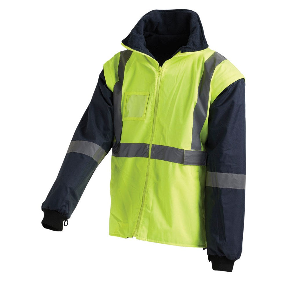 Hi Vis Taped 2 Tone 5 in 1 Biomotion Jacket - 2 Colour Options in Various Sizes
