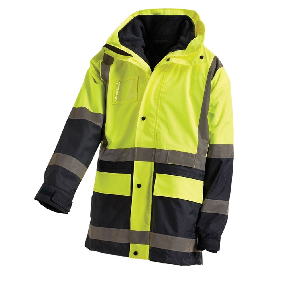 Hi Vis Taped 2 Tone 5 in 1 Biomotion Jacket - 2 Colour Options in Various Sizes