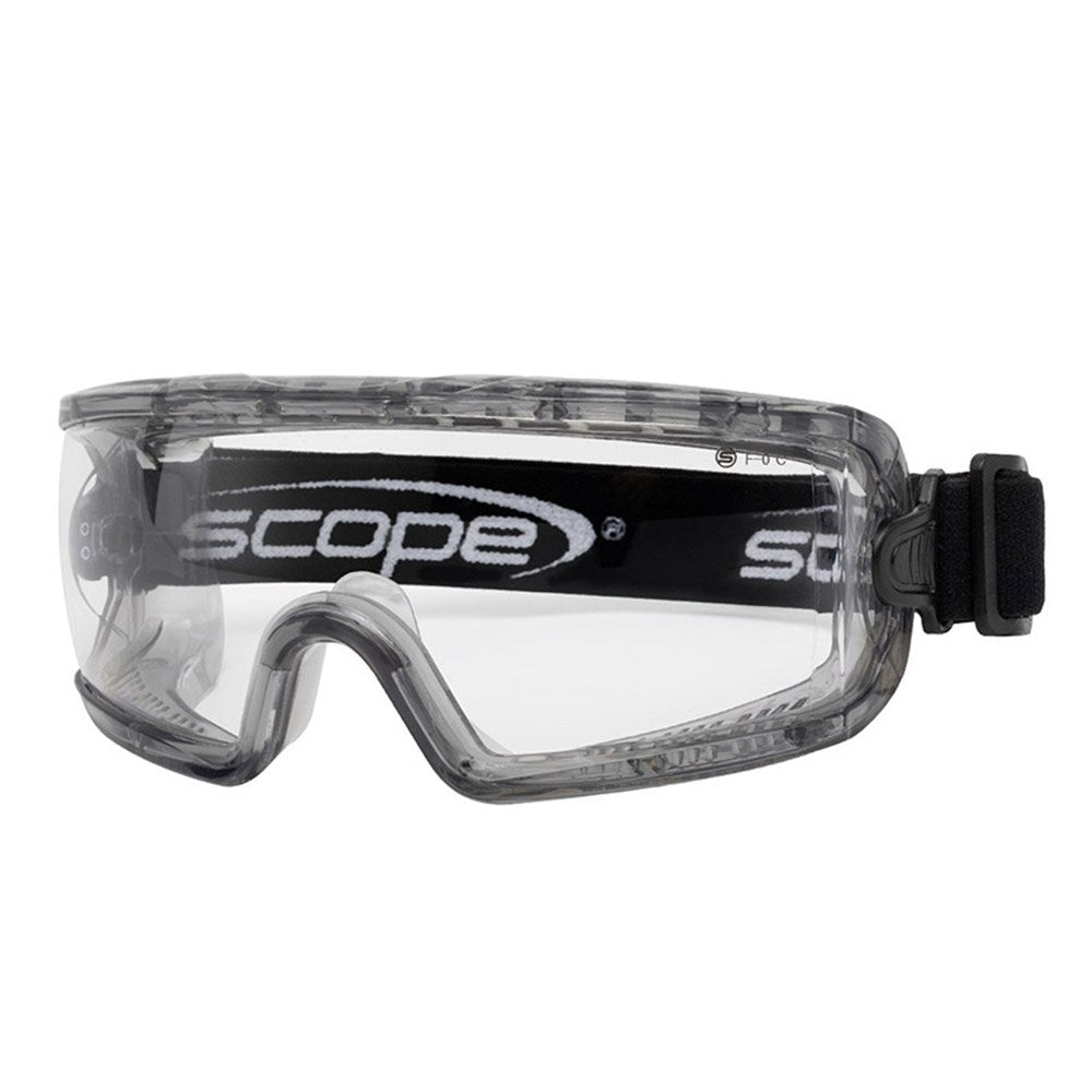 Scope AF/AS Clear Lens Safety Goggles - Choose the Frame Style to Suit