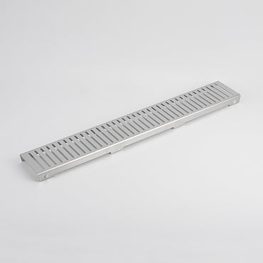 Radiant Linear Slotted Grate TOP ONLY - 100mm x Length in Various Colour Finishes