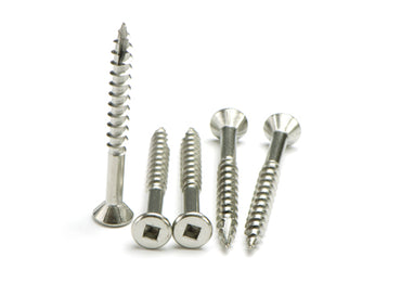 Macsim Type 17 Square Drive 316 Stainless Steel decking screws - gauge x length x box quantity