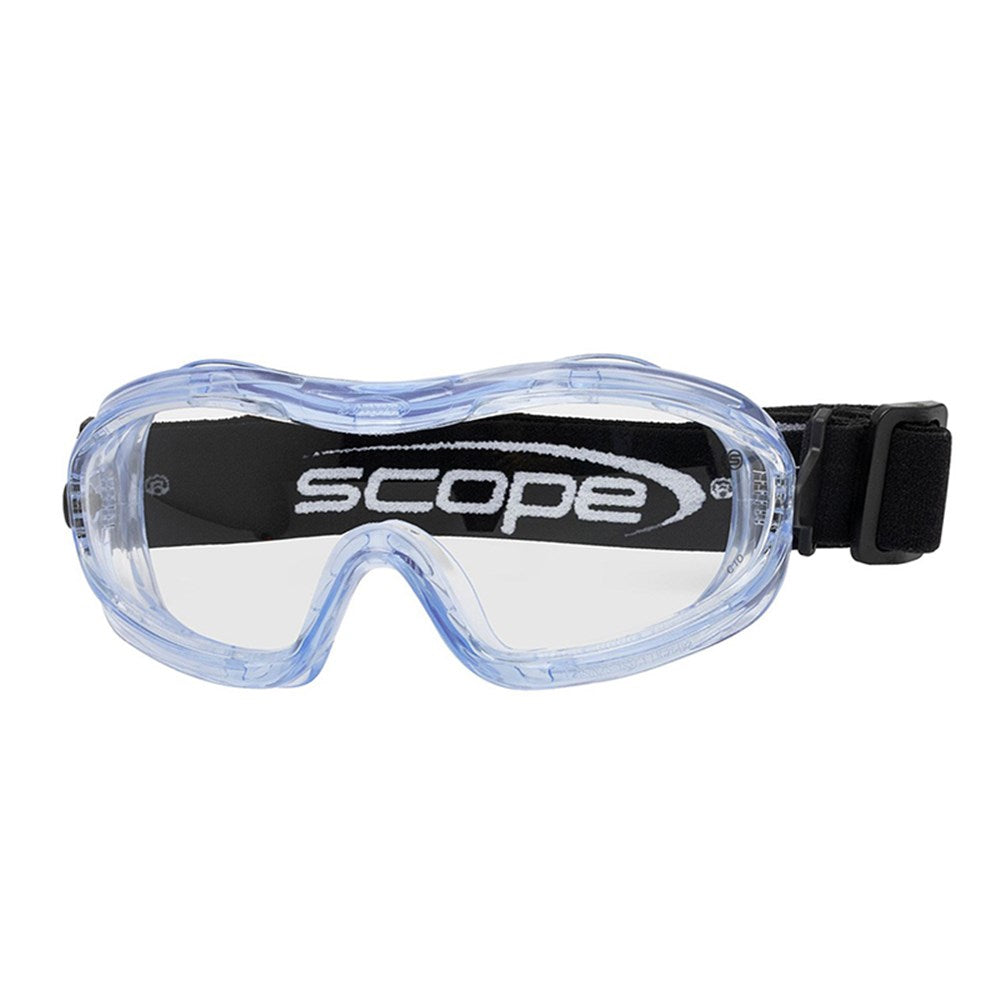 Scope AF/AS Clear Lens Safety Goggles - Choose the Frame Style to Suit