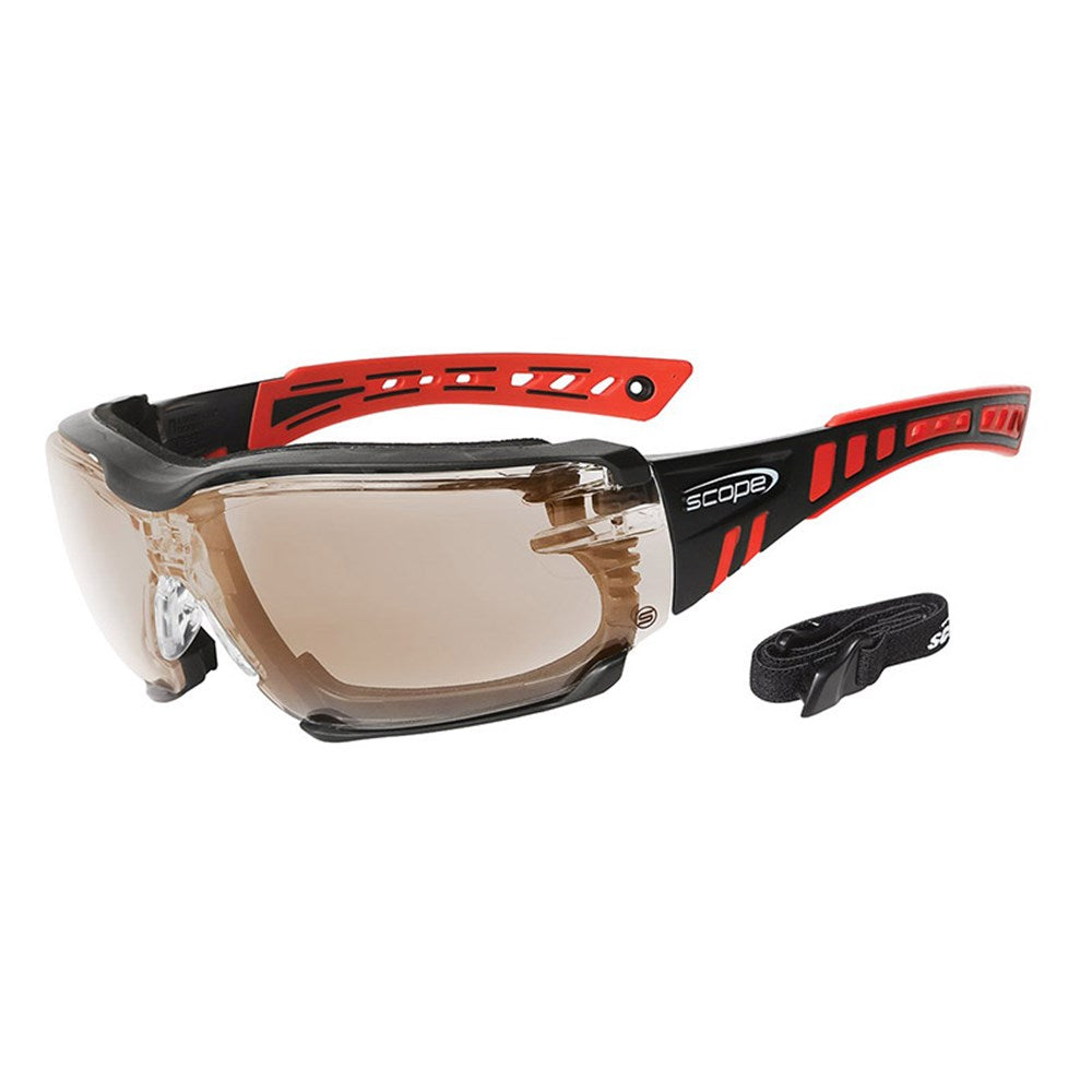 Scope Speed Pro Safety Glasses AF/AS Lens - 3 Lens and 2 Frame Colours Options