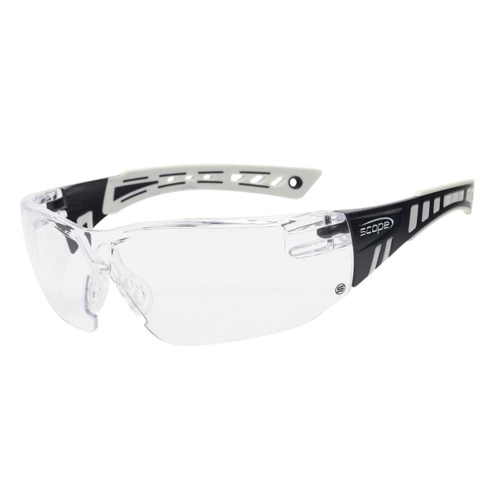 Scope Speed Safety Glasses - 10 Pairs in 8 Lens Colour Options and 5 Frame Colours
