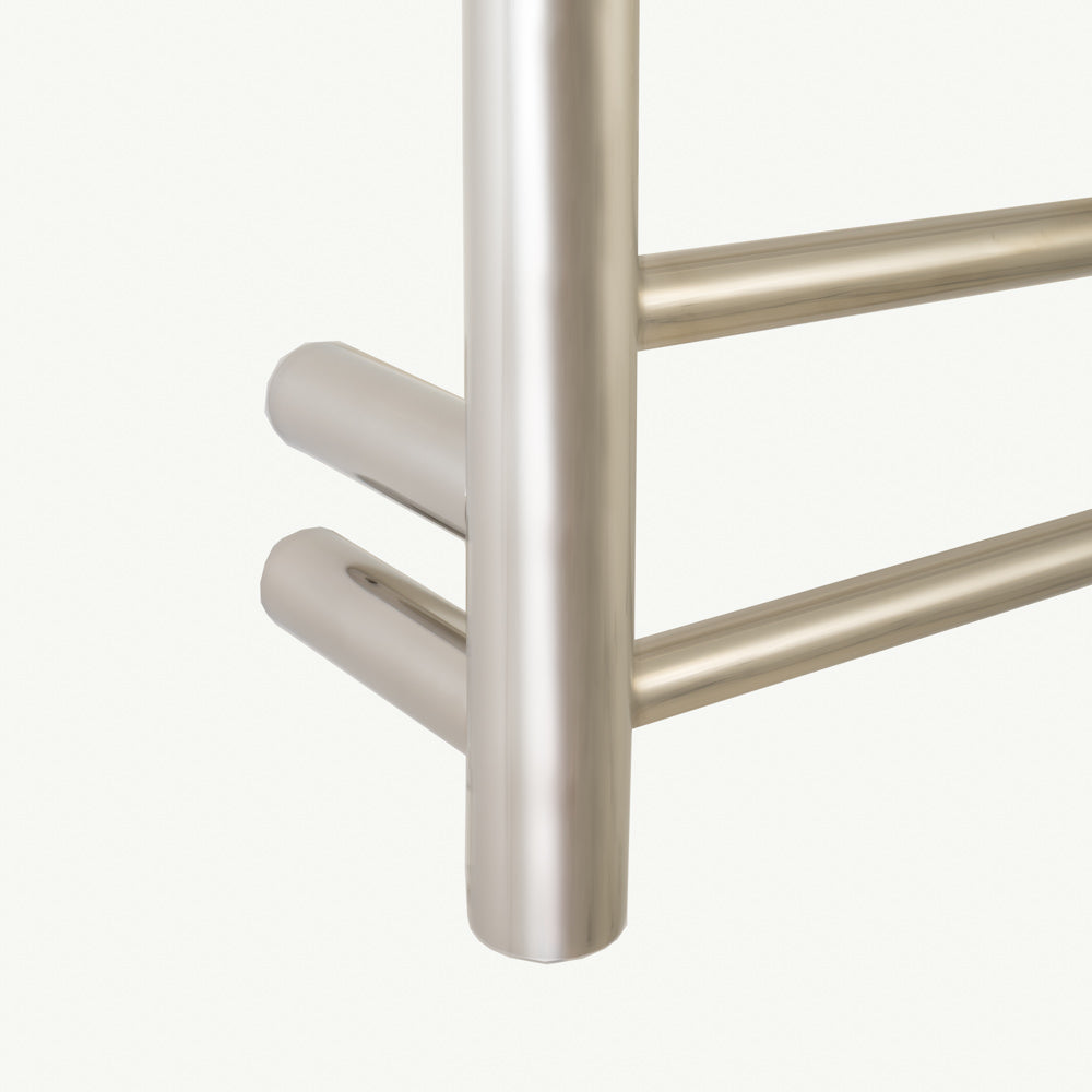 Radiant Heated Towel Rail (RTR04) 750mm x 1200mm - 10 Round Bars - Multiple Colour Finishes