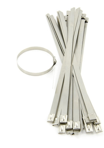 316 Stainless Steel Cable Ties 7.9mm x Various Lengths & Bulk Box Quantities
