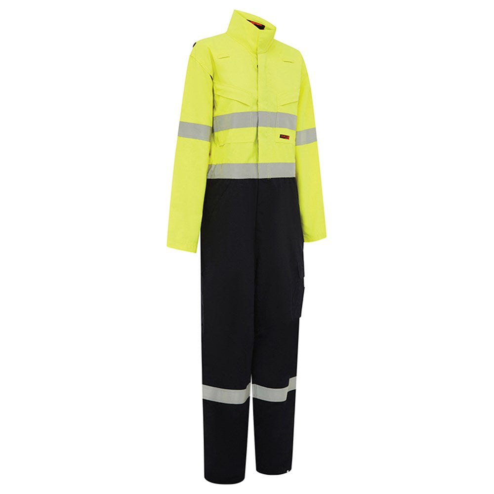 PPE2 FLAREX Flame Resistant Inherent 215gsm Vented Taped Coverall - 3 Colour Options in Various Sizes