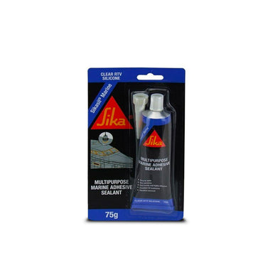 SikaSil Marine Clear 300g Cartridge or 75g Blister Tube