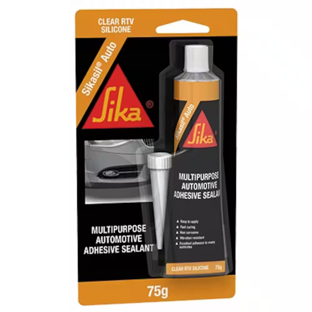 SikaSil Auto Clear 75g Blister Tube - Box of 12