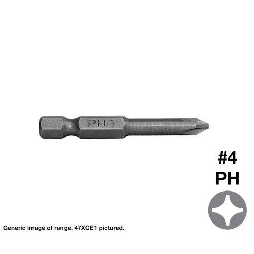 Phillips Drive Screwdriver Insert Bits - Various Sizes and Pack Quantities