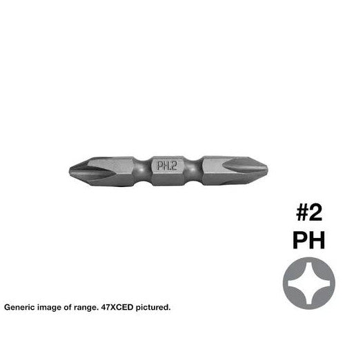 Phillips Drive Screwdriver Insert Bits - Various Sizes and Pack Quantities