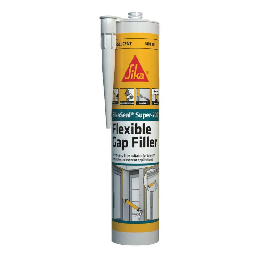 SikaSeal Super 200 Transparent 300ml Cartridge - Box of 12