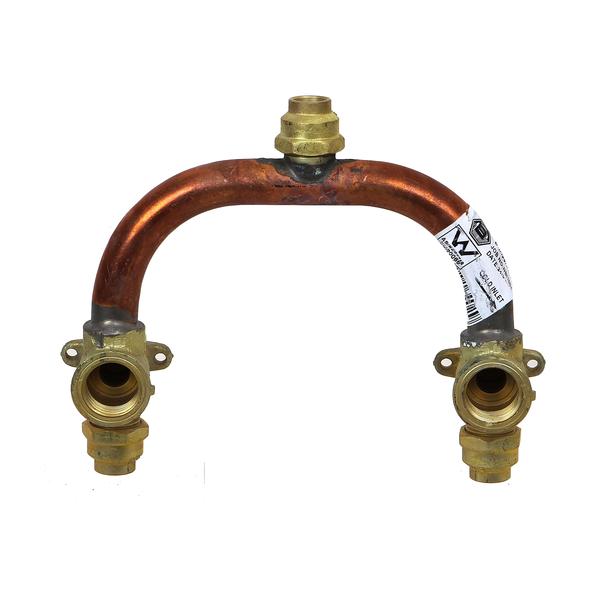 Meir Brasshards 15mm Riser U Type Compression Shower Assembly