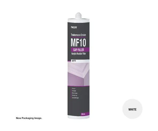 MF10 Trademans Choice Gap Filler White 300ml Cartridges - Box of 10