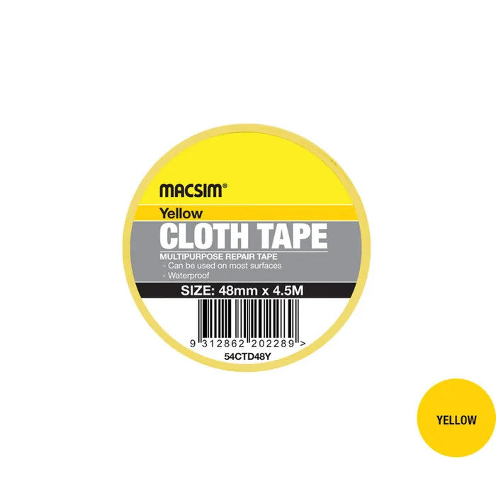 Cloth Duct Tape 4.8mm x 4.5m - Box of 12
