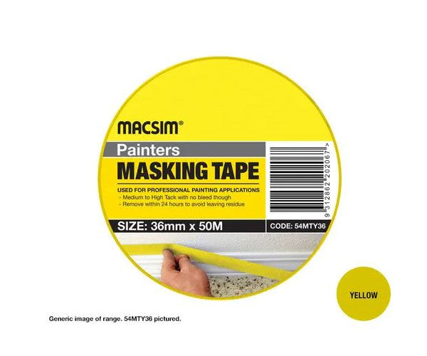 Painters Masking Tape - width x 50m