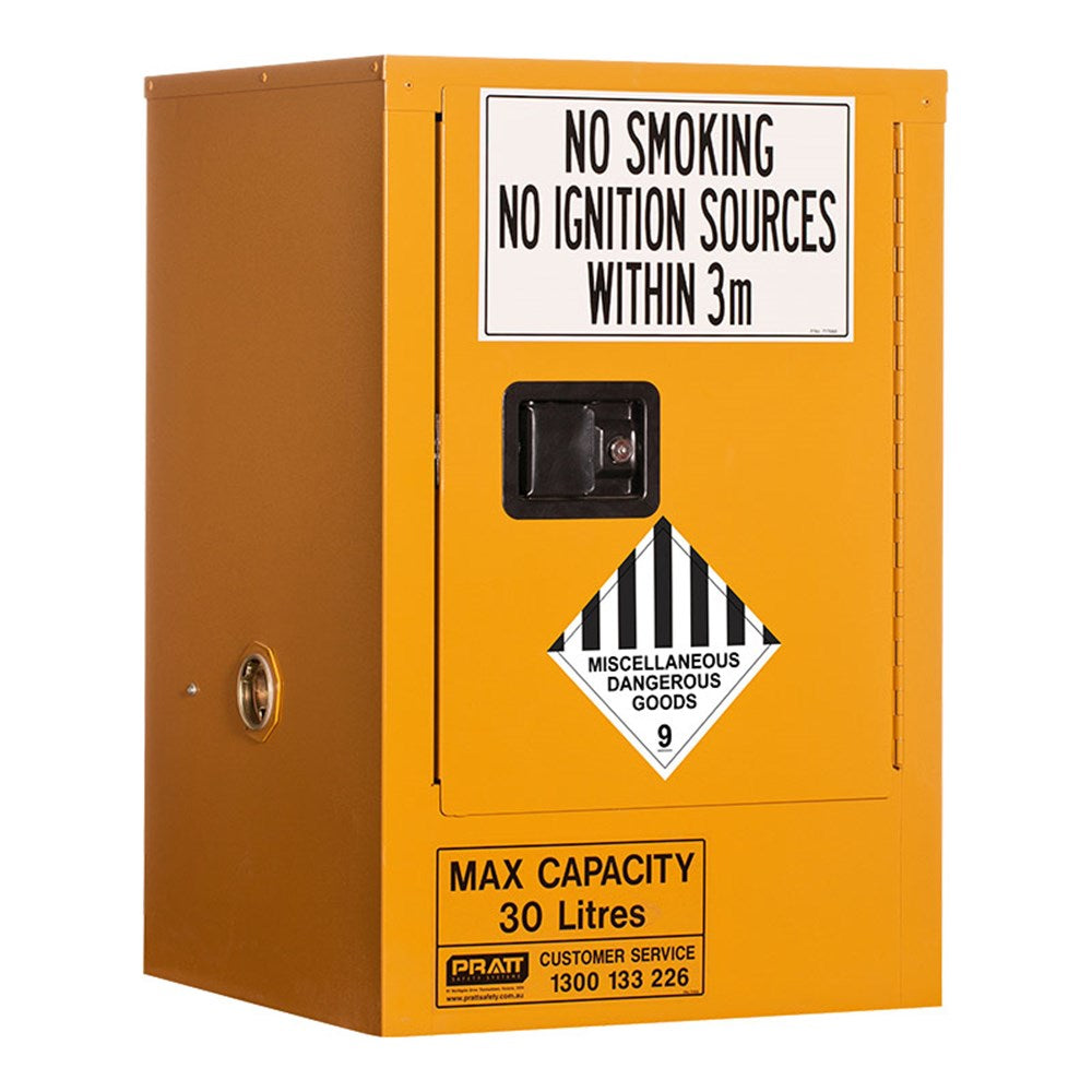 Pratt Class 9 Miscellaneous Dangerous Goods Storage Cabinet - Various Sizes MADE TO ORDER