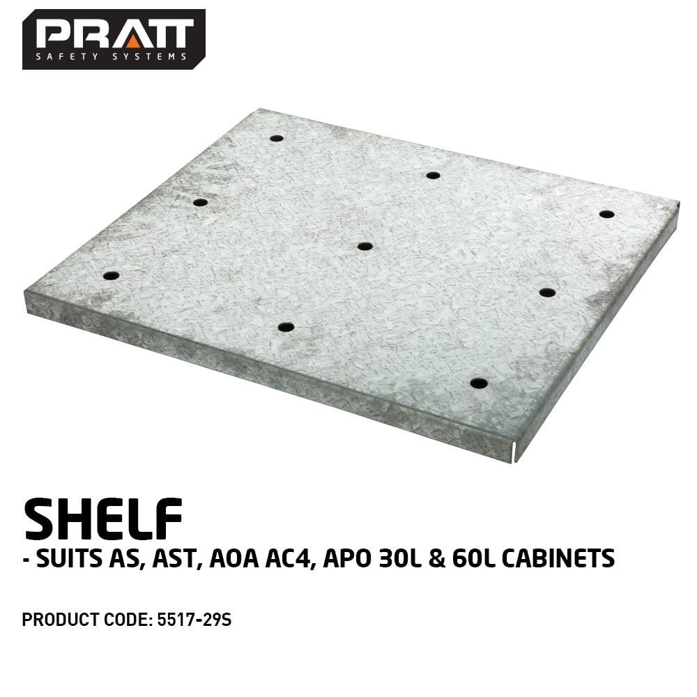 Pratt Shelves and Tray for Dangerous Goods Cabinets