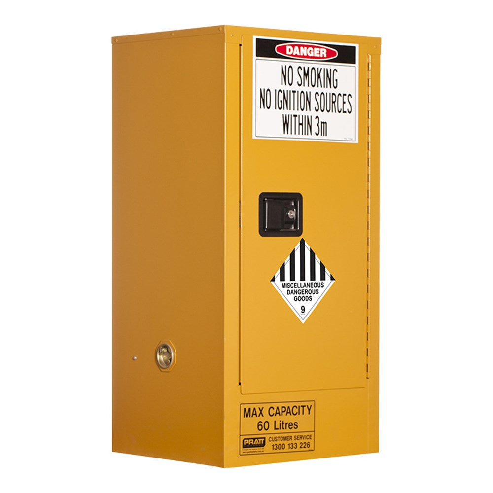 Pratt Class 9 Miscellaneous Dangerous Goods Storage Cabinet - Various Sizes MADE TO ORDER