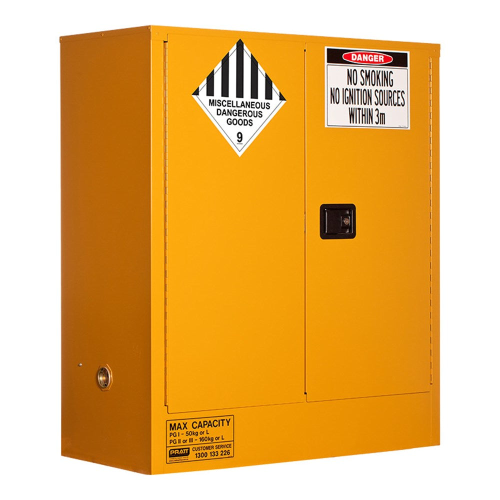 Pratt Class 9 Miscellaneous Dangerous Goods Storage Cabinet - Various Sizes MADE TO ORDER