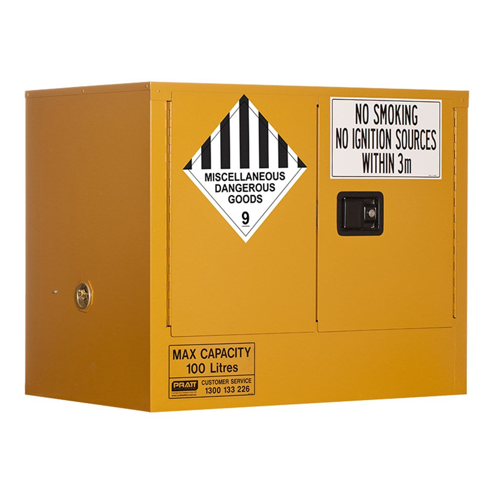 Pratt Class 9 Miscellaneous Dangerous Goods Storage Cabinet - Various Sizes MADE TO ORDER