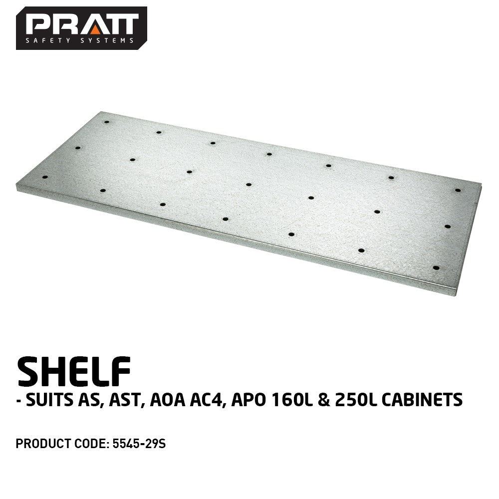 Pratt Shelves and Tray for Dangerous Goods Cabinets