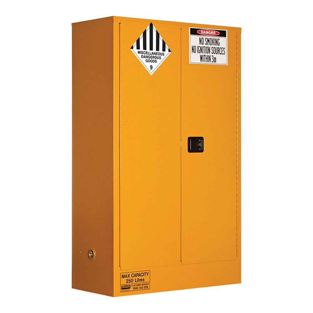 Pratt Class 9 Miscellaneous Dangerous Goods Storage Cabinet - Various Sizes MADE TO ORDER