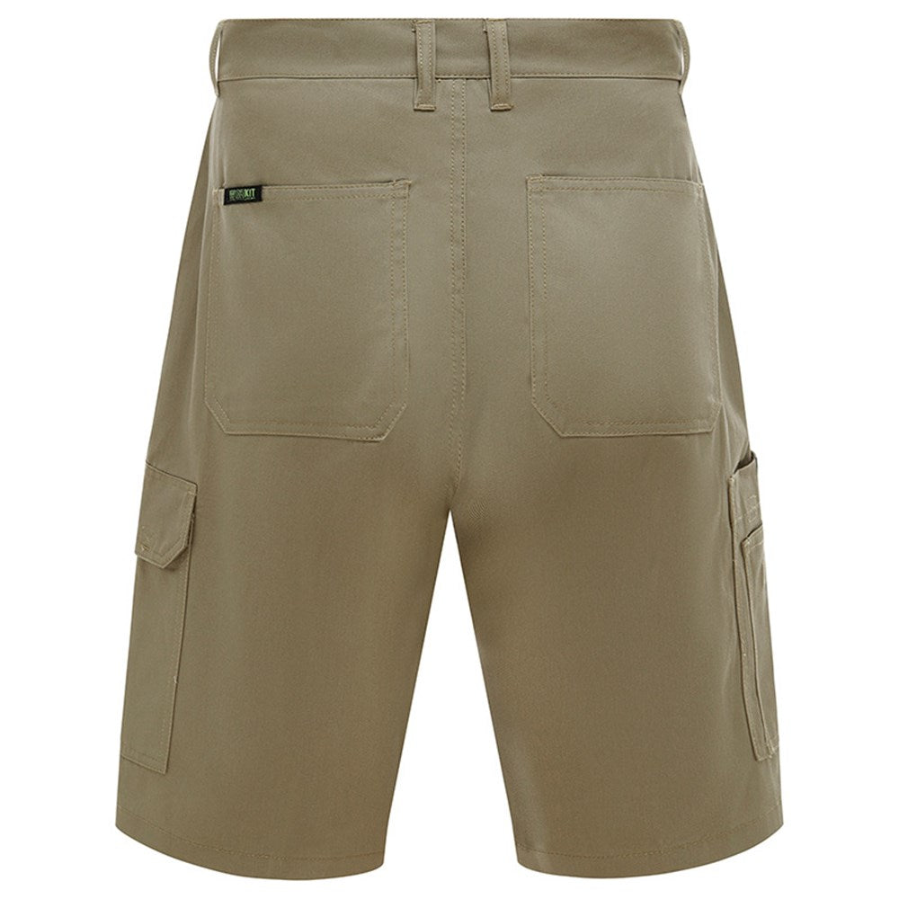 Lightweight Cotton Drill Cargo Shorts - 2 Colour Options in Various Sizes