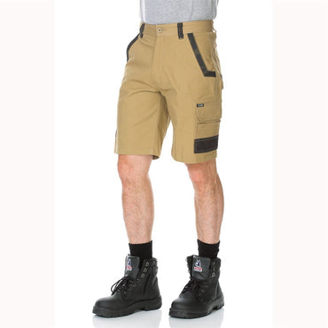 Decoy Canvas Modern Fit Stretch Cargo Shorts - 3 Colour Options in Various Sizes
