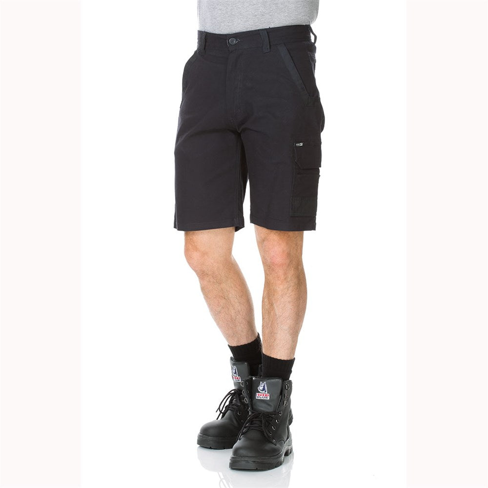Decoy Canvas Modern Fit Stretch Cargo Shorts - 3 Colour Options in Various Sizes