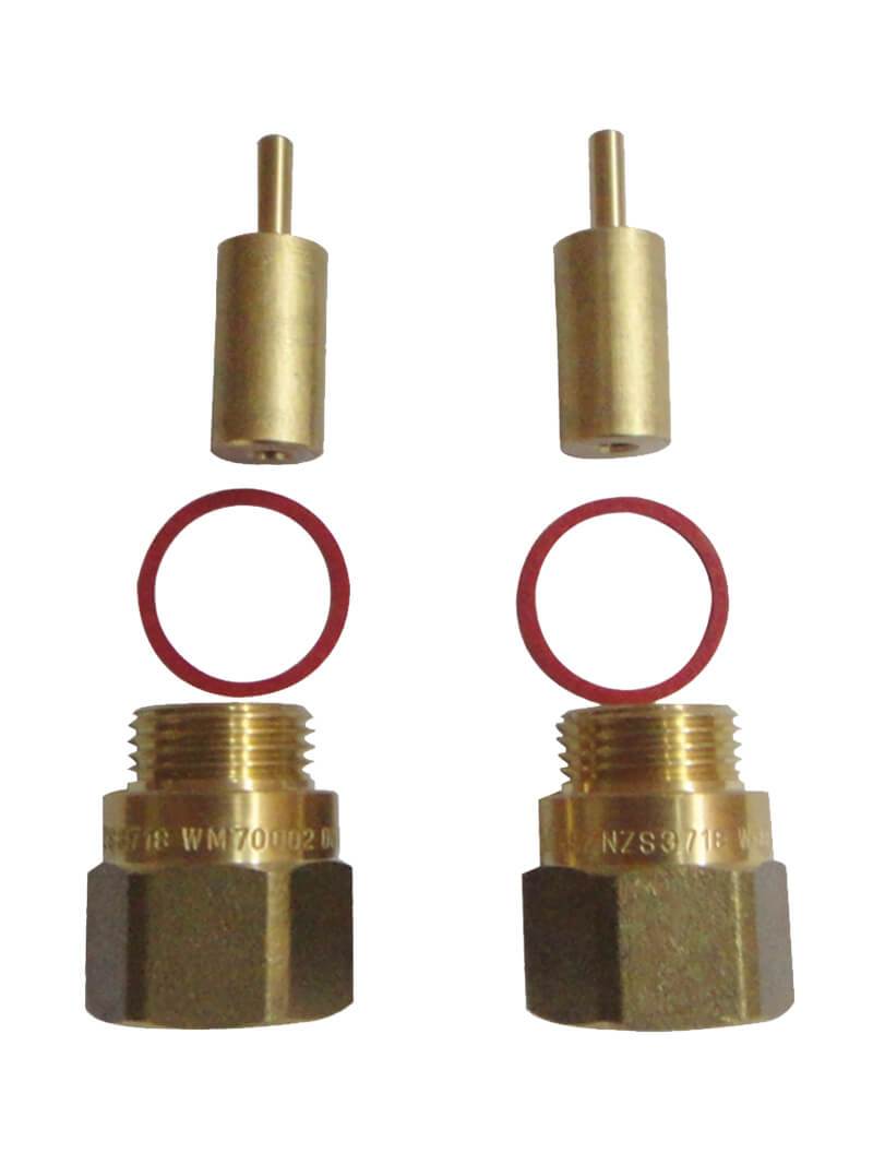 Meir Wall Tap Spindle Extender - Pack of 2
