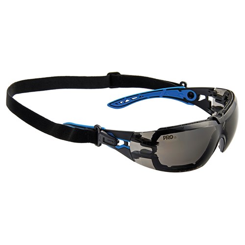 Pro Choice Proteus 5 Safety Glasses Spec & Gasket Combo - 12 Pairs 2 Lens Colour Options
