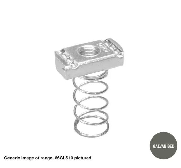 Strut Nuts Box of 100 - Various Materials and Metric Sizes