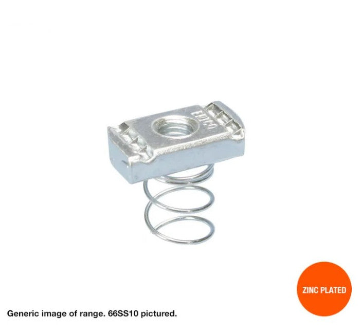 Strut Nuts Box of 100 - Various Materials and Metric Sizes