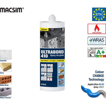 Ultrabond Vinyl Ester Injection System - 300ml Box of 6 and 410ml Box of 12