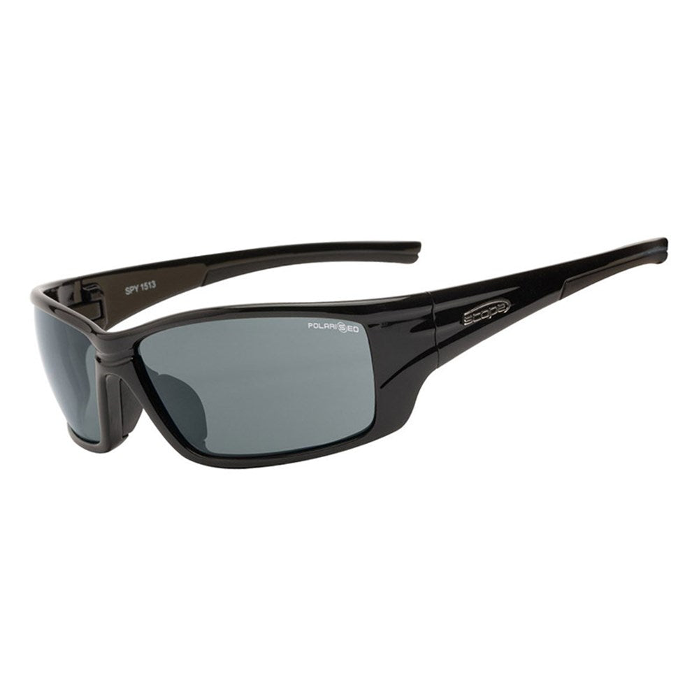 Scope Spy Jet Black Safety Glasses - 2 Lens Colour Options